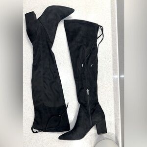 Mark Fisher Reda Black Over-the-knee boots